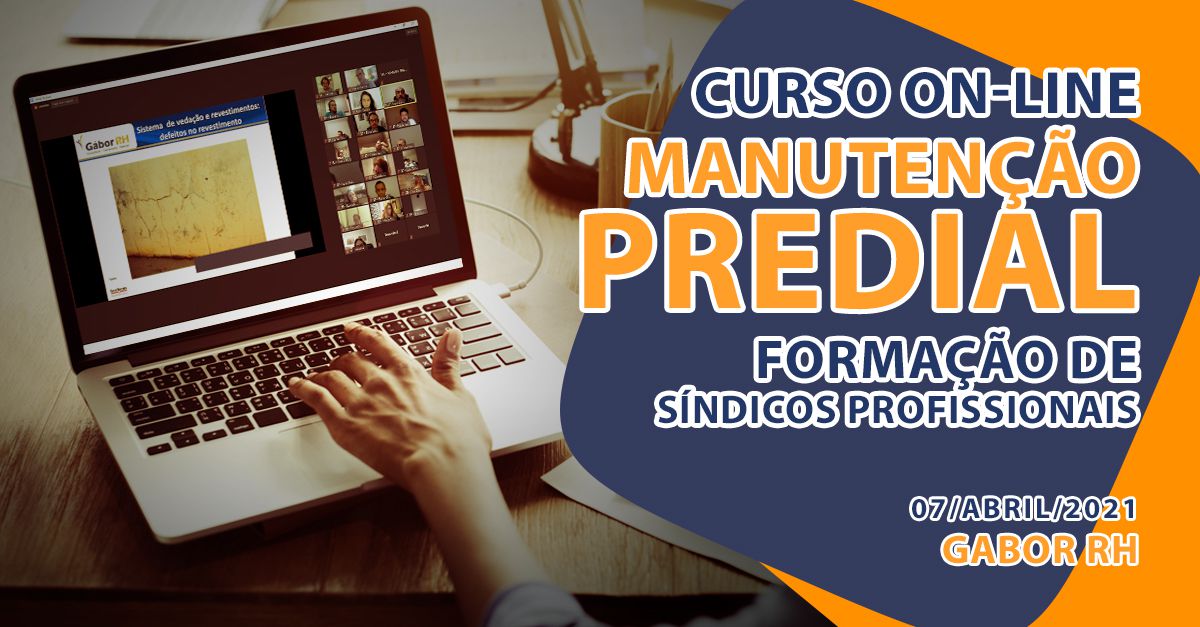 Curso On-Line sobre Manutenção Predial - Abril/2021