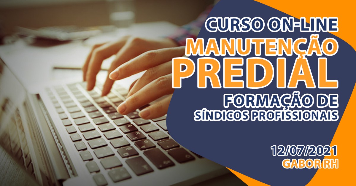 Curso On-Line sobre Manutenção Predial - Julho/2021