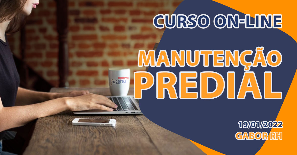 Curso On-Line sobre Manutenção Predial - 19/janeiro/2022