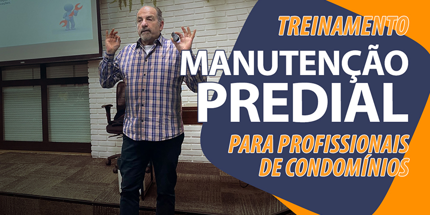 Treinamento sobre manutenção predial para profissionais de condomínios